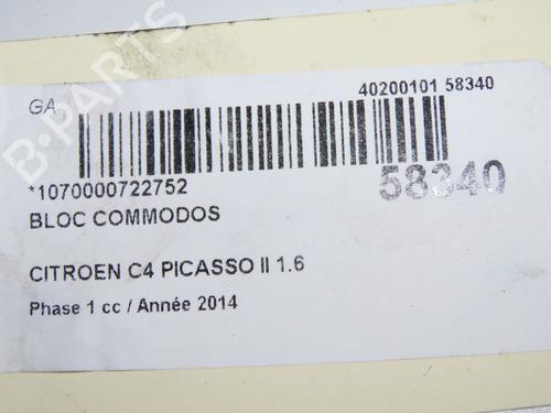 Steering column stalk CITROËN C4 Picasso II 1.6 HDi / BlueHDi 115 | BP36395858I23 - Image 9
