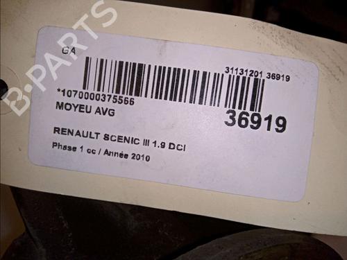 Used Right front steering knuckle Right front steering knuckle RENAULT GRAND SCÉNIC III (JZ0/1_) 1.9 dCi (JZ0J, JZ0N, JZ1K, JZ1S) (131 hp) 14876046 14876046