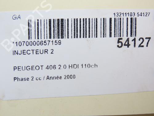 Injector PEUGEOT 406 (8B) 2.0 HDI 110 | BP28828844M100 