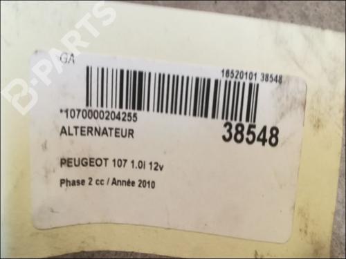 Alternator PEUGEOT 107 (PM_, PN_) 1.0 | BP9611684M7 