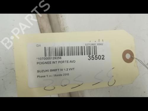 Used Front right interior door handle Front right interior door handle SUZUKI SWIFT IV (FZ, NZ) 1.2 (AZH412, ZC72S) (94 hp) 9598958 9598958