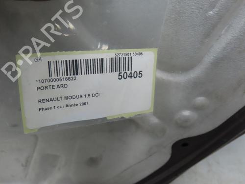 Used Right rear door RENAULT MODUS / GRAND MODUS (F/JP0_) 1.5 dCi (FP0G, JP0G) (68 hp) 28831851