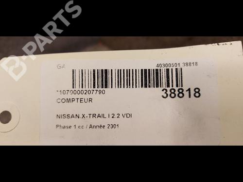 Instrument cluster NISSAN X-TRAIL I (T30) 2.2 Di 4x4 | BP9604315C47 