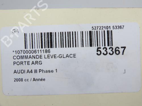 Left rear window switch AUDI A4 B8 (8K2) 2.0 TFSI | BP33728155I29 - Image 5