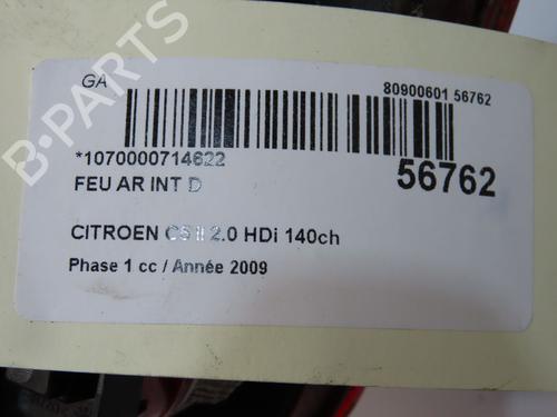 Right tailgate light CITROËN C5 III (RD_) 2.0 HDi 140 (RDRHF8, RDRHFA, RDRHA8, RDRHAJ) | BP36427354C80 - Image 2