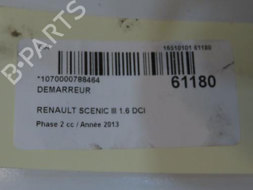 Used Starter Starter RENAULT GRAND SCÉNIC III (JZ0/1_) 1.6 dCi (JZ00, JZ12) (130 hp) 40026277 40026277