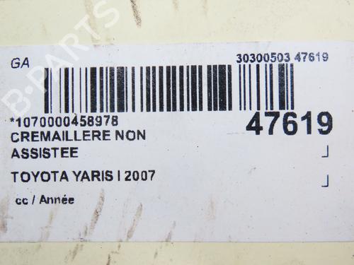 Lenkgetriebe TOYOTA YARIS (_P9_) 1.3 VVT-i (SCP90_, SCP90R) | BP16572775M22 