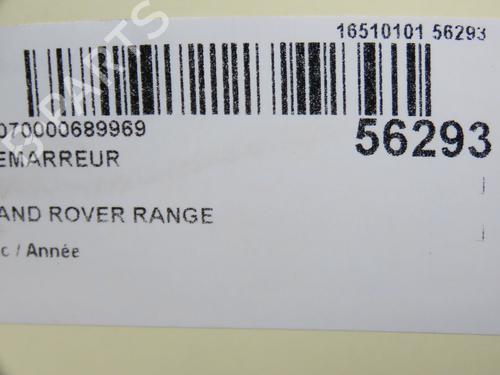 Used Starter LAND ROVER RANGE ROVER EVOQUE Convertible (L538) 2.0 D 4x4 (150 hp) 30955778