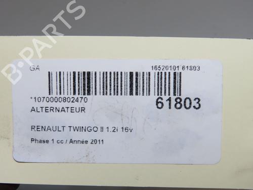 alternator-renault-twingo-ii-cn0_-2007-39966843 main image