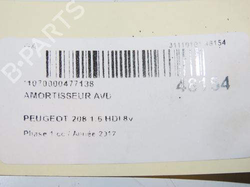 Right front shock absorber PEUGEOT 208 I (CA_, CC_) 1.6 HDi | BP16707330M17 