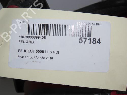 Used Right taillight Right taillight PEUGEOT 5008 (0U_, 0E_) 1.6 HDi (110 hp) 33059484 33059484