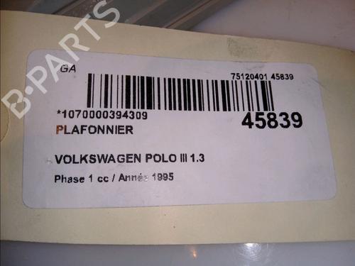 Interior roof light VW POLO III (6N1) 55 1.3 | BP23177496I8 