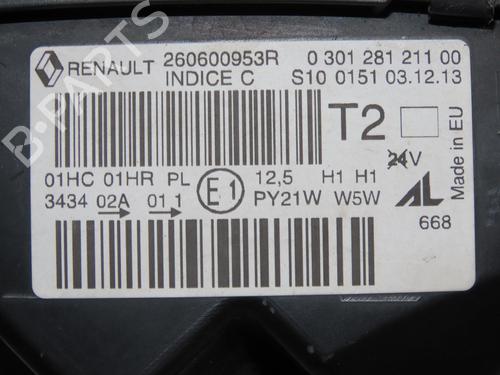 Left headlight RENAULT CAPTUR I (J5_, H5_) 1.5 dCi 90 (J5N4, J5M5, J5MW, J5M6, J5AL, J5AJ) | BP35747516C28  - Image 5