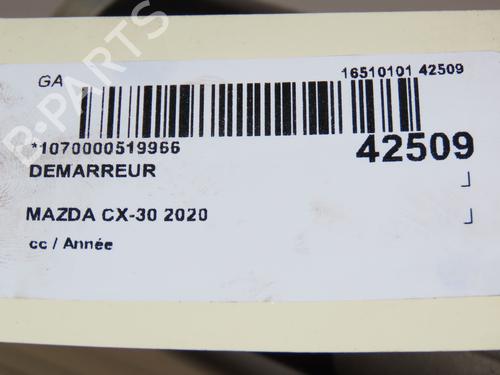 Used Starter MAZDA CX-30 (DM) 1.8 SKYACTIV-D (116 hp) 18148644