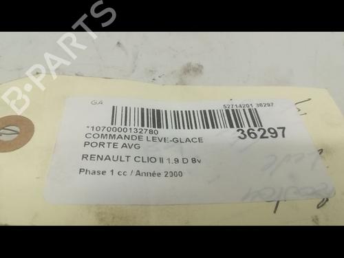 Used Left front window switch RENAULT CLIO II Hatchback Van (SB0/1/2_) 1.9 D (SB0R) (54 hp) 23176532