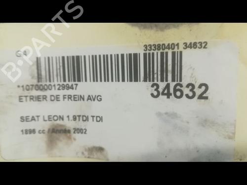 Used Left front brake caliper SEAT LEON (1M1) 1.9 TDI (90 hp) 14878072