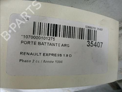 Used Left tailgate Left tailgate RENAULT RAPID Box Body/MPV (F40_, G40_) 1.9 D (F40P, F40N, F40E) (64 hp) 23177431 23177431