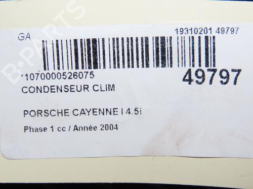 Varmeapparatregister PORSCHE CAYENNE (9PA) S 4.5 | BP26383511M63 