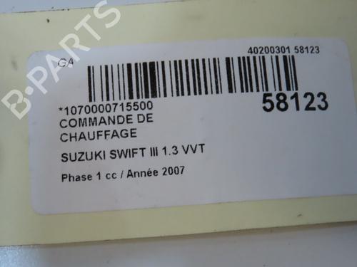 Climate control SUZUKI SWIFT III (MZ, EZ) 1.3 (RS413, ZC11S) | BP36427004I5  - Image 6
