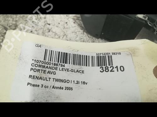 Used Left front window switch Left front window switch RENAULT TWINGO I (C06_) 1.2 16V (C06C, C06D, C06K) (75 hp) 9605681 9605681