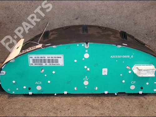 Instrument cluster PEUGEOT 407 (6D_) 1.6 HDi 110 (6D9HZC, 6D9HYC) | BP9705976C47 