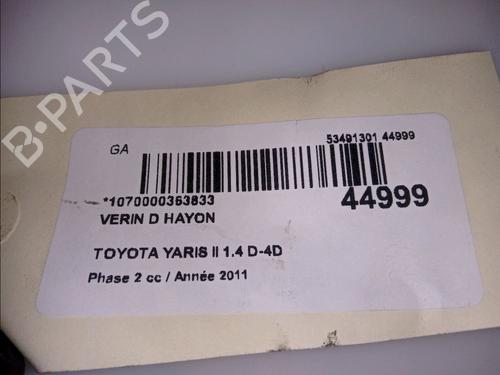 Tailgate lift support TOYOTA YARIS (_P9_) 1.4 D-4D (NLP90_, NLP90R) | BP14880141C138 