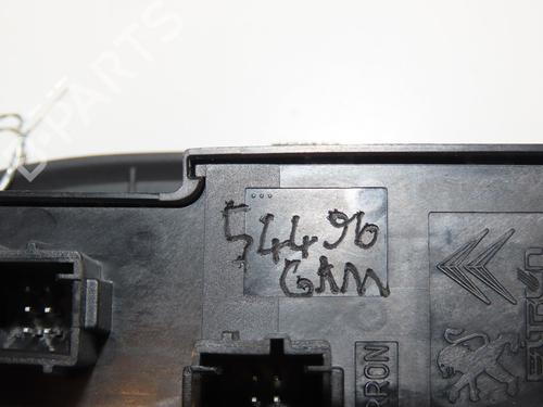 Left front window switch CITROËN C5 III (RD_) 1.6 HDi 110 (RD9HZC) | BP29469775I27 