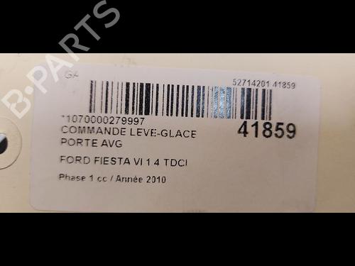 left-front-window-switch-ford-fiesta-vi-cb1-ccn-14-tdci-1547740-2008-2009-2010-2011-2012-2013-2014-2015-2016-2017-9614591 main image