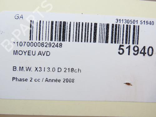 left-front-steering-knuckle-bmw-x3-e83-2003-2004-2005-2006-2007-2008-2009-2010-2011-28829815 main image