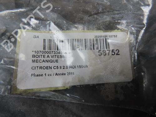 Gearbox CITROËN C5 III (RD_) 1.6 THP 155 (RD5FV8, RD5FNA) | BP36493719M3 - Image 6