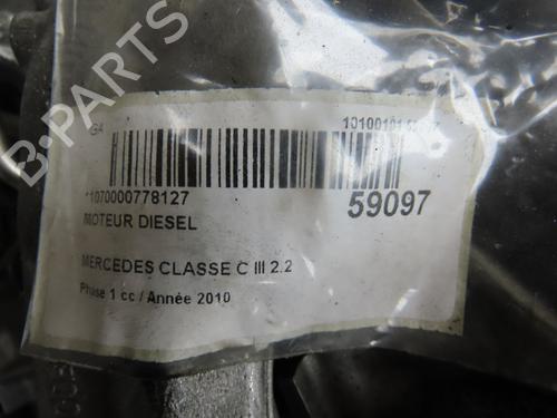 Used Engine Engine MERCEDES-BENZ C-CLASS (W204) C 220 CDI (204.002) (170 hp) 40110548 40110548