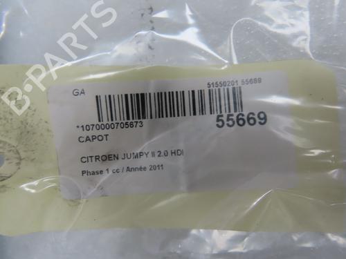 hood-citroen-jumpy-ii-van-2007-2008-2009-2010-2011-2012-2013-2014-2015-2016-32253888 main image