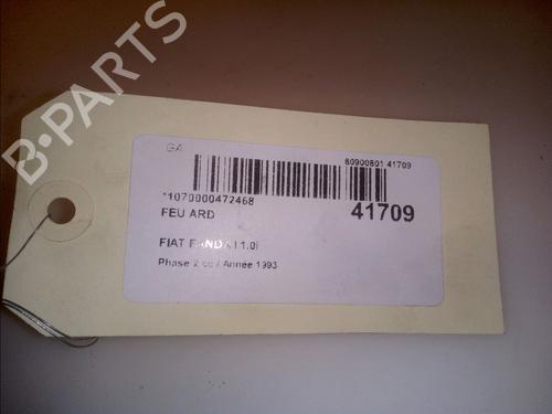 Used Right taillight Right taillight FIAT PANDA (141_) 1000 i.e. Cat (45 hp) 15395439 15395439