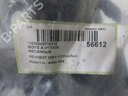 Used Gearbox Gearbox PEUGEOT 308 II (LB_, LP_, LW_, LH_, L3_) 1.2 THP 110 (110 hp) 32200807 32200807