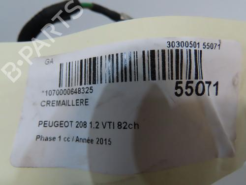 Styregear/Snekke PEUGEOT 208 I (CA_, CC_) 1.2 VTI 82 (82 hp) 31056224