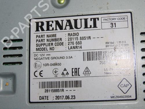 Radio RENAULT KADJAR (HA_, HL_) 1.6 dCi 130 (HLA4) | BP33032153E6  - Image 6