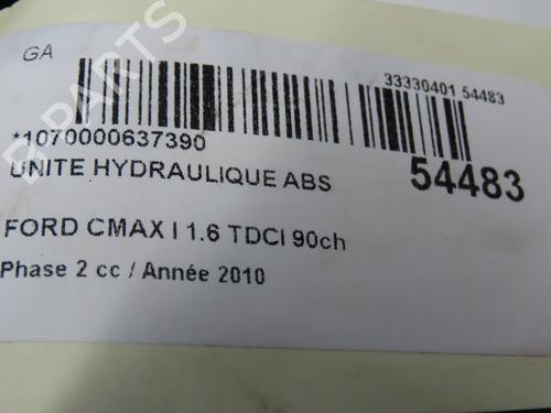 ABS pump FORD C-MAX (DM2) 1.6 TDCi | BP28829991M43  - Image 8