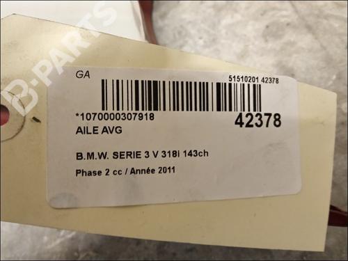 Left front fenders BMW 3 (E90) 318 d | BP9617232C41 