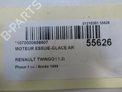 Used Rear wiper motor RENAULT TWINGO I (C06_) 1.2 (C066, C068) (58 hp) 29551223