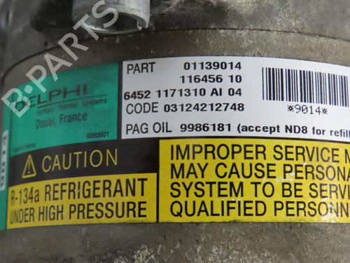 Used AC compressor AC compressor MINI MINI (R50, R53) One (90 hp) 19319438 19319438