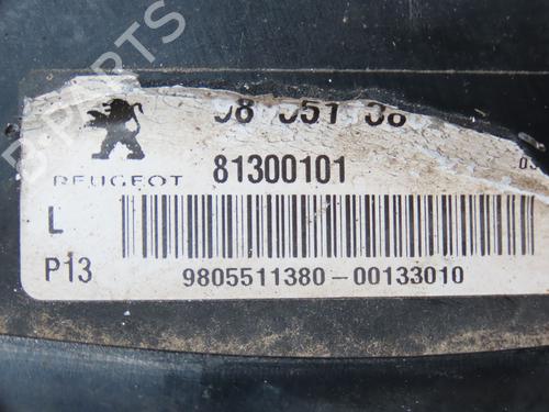 Used Left tailgate light PEUGEOT 3008 I MPV (0U_) 1.6 BlueHDi 120 (120 hp) 28969504