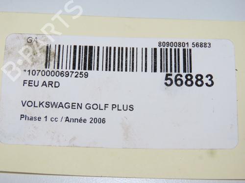Right taillight VW GOLF PLUS V (5M1, 521) 2.0 TDI 16V | BP32277492C35 - Image 5
