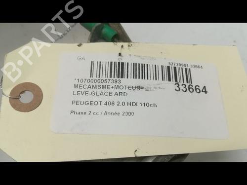 Used Rear right window mechanism Rear right window mechanism PEUGEOT 406 (8B) 2.0 HDI 110 (109 hp) 9594659 9594659