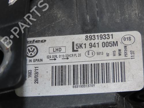 Left headlight VW GOLF VI (5K1) 1.6 TDI | BP37411101C28 - Image 4