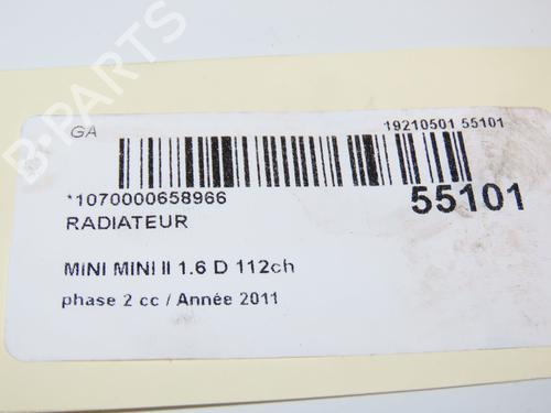 Used Water radiator MINI MINI (R56) Cooper D (112 hp) 29170444