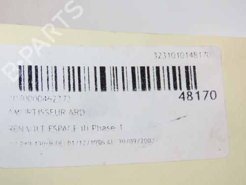 Used Right rear shock absorber RENAULT ESPACE III (JE0_) 2.2 dCi (JE0K) (130 hp) 23173535