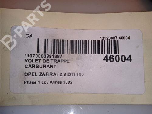 Fuel flap OPEL ZAFIRA A MPV (T98) 2.2 DTI 16V (F75) | BP11098788C131 