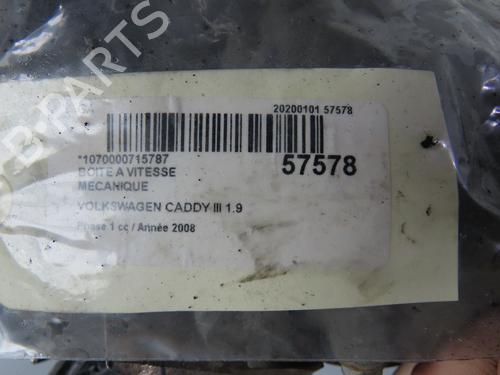 Caja de cambios VW CADDY III Box Body/MPV (2KA, 2KH, 2CA, 2CH) 1.9 TDI (105 hp) 32377317