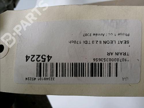 Rear axle SEAT LEON (1P1) 2.0 TDI | BP11944507M2 