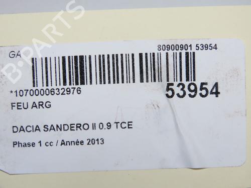 left-taillight-dacia-sandero-ii-2012-33444975 main image